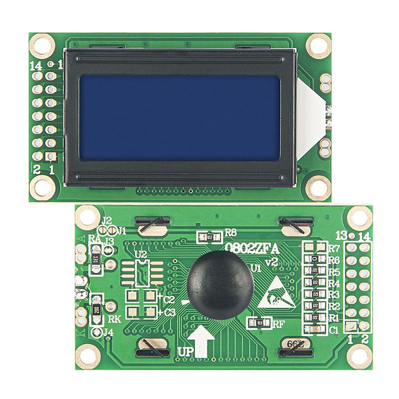 1.2寸0802字符液晶LCM液晶顯示模塊