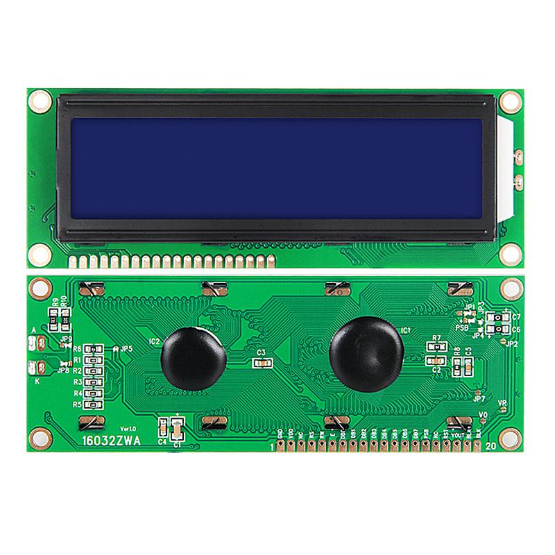 LCD16032液晶顯示屏支持串并口16032ZWA
