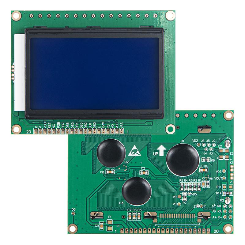 LCD顯示屏液晶模塊128*64點陣12864ZW-14_BLW