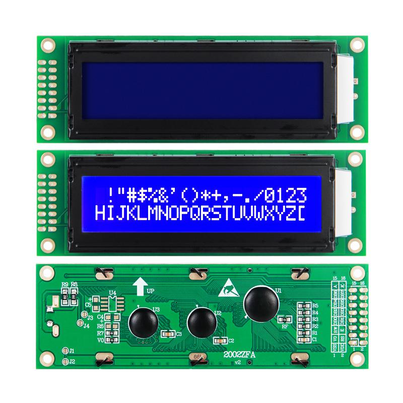 2002字符點陣LCD液晶顯示屏HJ2002ZFA