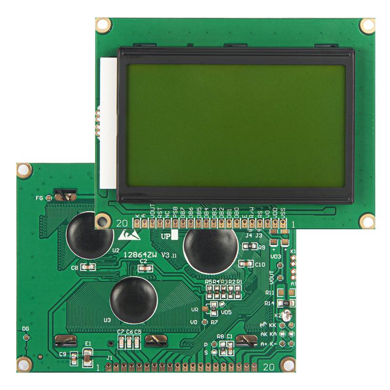 12864液晶屏帶字庫(kù)12864液晶模塊12864ZW