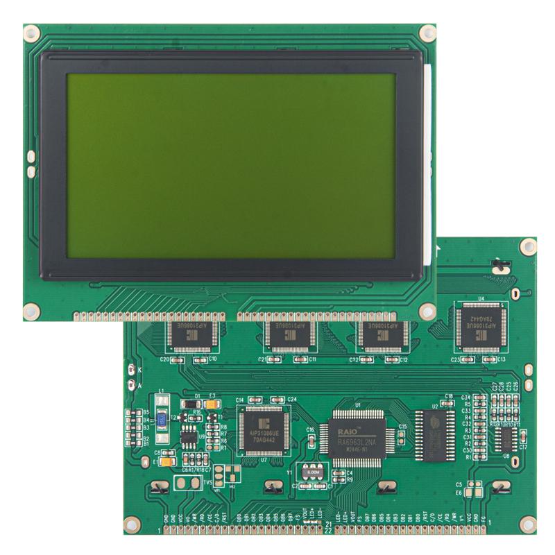 4.8寸240128圖形點陣液晶屏顯示器LCD模塊組